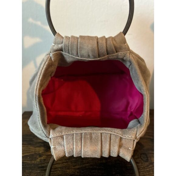 COUTURE
DONALD J. PLINER
MADE IN THE MOUNTAINS OF ITALY Mini HOBO Nubuck Bag - Picture 10 of 12